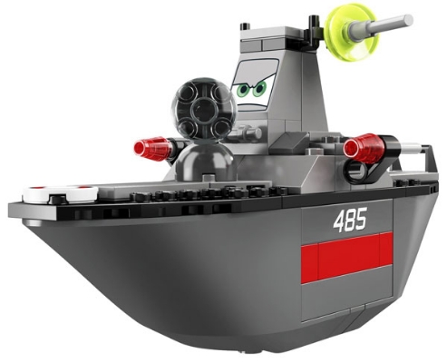 LEGO Combat Ship with Stickers minifigure