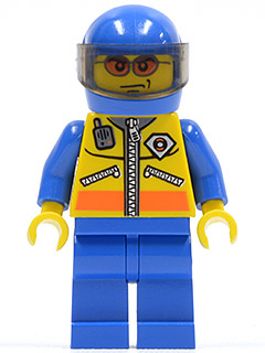 LEGO Coast Guard City - Motorcyclist minifigure