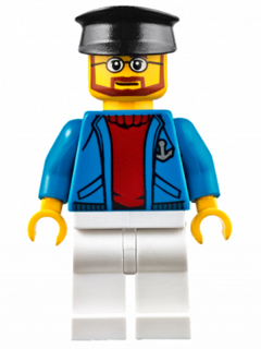 LEGO Ferry Captain minifigure