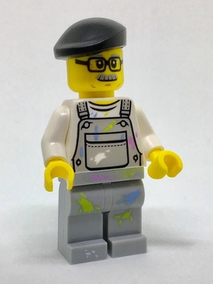 LEGO Painter minifigure
