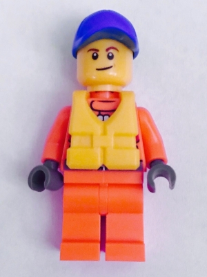 LEGO Coast Guard City - Rescue, Life Jacket minifigure