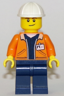 LEGO Miner - Equipment Operator minifigure