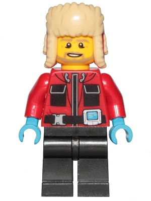 LEGO Arctic Photographer / Biologist minifigure
