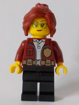 LEGO Fire Chief, Female - Freya McCloud minifigure