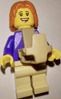 LEGO Holiday Camper Van Mother, Baby Carrier minifigure