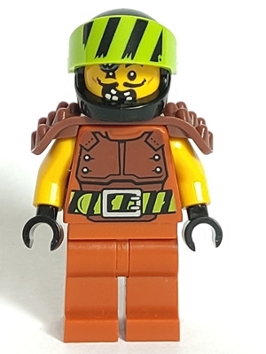 LEGO Wallop - Stuntz Driver, Shoulder Armor minifigure