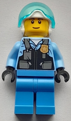 LEGO Police Officer - Lukas Looping, Jet Pilot minifigure