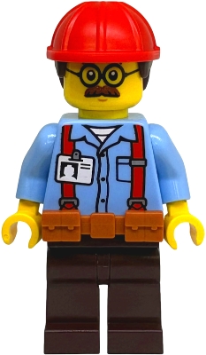 LEGO Ted Brickle minifigure
