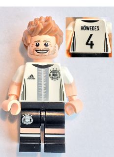 LEGO Benedikt Höwedes, Deutscher Fussball-Bund / DFB (Minifigure Only without Stand and Accessories) minifigure