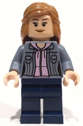 LEGO Hermione Granger, Jacket over Bright Pink Hoodie minifigure