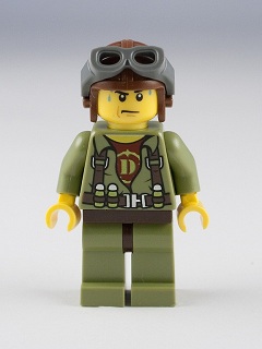 LEGO Hero - Helicopter Pilot minifigure