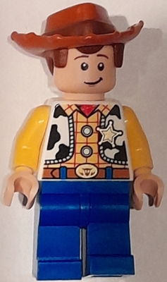 LEGO Woody - Plain Legs, Medium Nougat Chin Dimple minifigure
