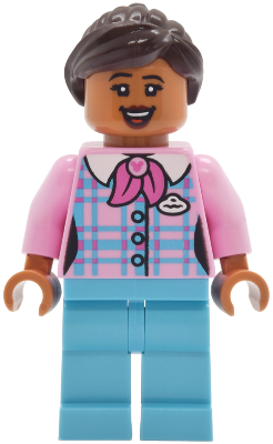 LEGO Main Street, U.S.A. Popcorn Seller minifigure dis195