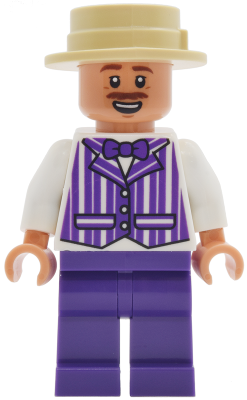LEGO Dapper Dans Quartet Member - Dark Purple Suit minifigure dis199