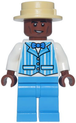 LEGO Dapper Dans Quartet Member - Dark Azure Suit minifigure dis200