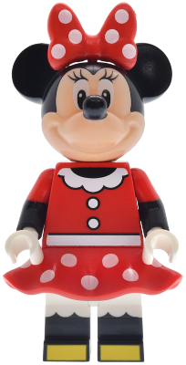 LEGO Minnie Mouse - Red Polka Dot Plastic Skirt minifigure dis202