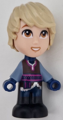 LEGO Kristoff - Micro Doll, Reddish Brown Shirt, Dark Blue Pants minifigure