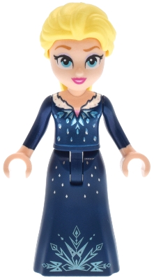 LEGO Elsa - Dark Blue Dress minifigure