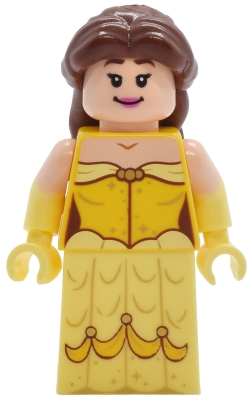 LEGO Belle - Minifigure, Dress with Gold Sparkles minifigure