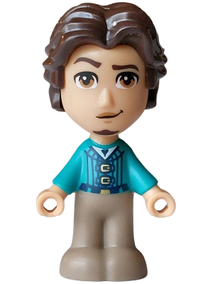 LEGO Flynn Rider - Micro Doll, Dark Turquoise Jacket minifigure dp244