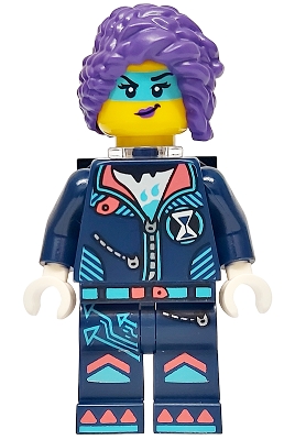 LEGO Zoey - Neck Bracket and Plate 1 x 2 with Clip minifigure