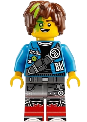 LEGO Mateo - Dark Azure Jacket minifigure