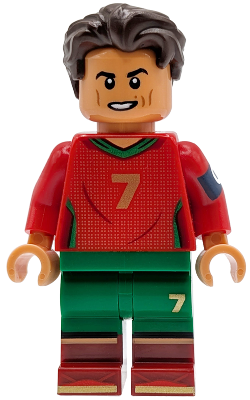 LEGO Cristiano Ronaldo minifigure edi003