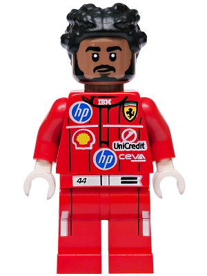 LEGO Lewis Hamilton minifigure edi006