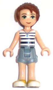 LEGO Emily Jones, Sand Blue Shorts minifigure