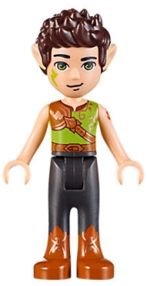 LEGO Farran Leafshade, Dark Orange Boots minifigure