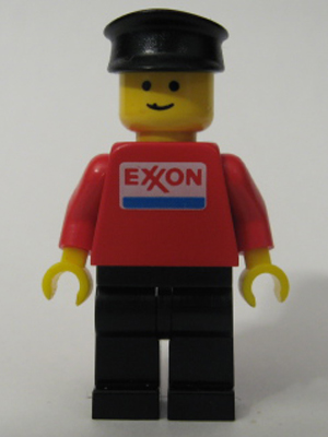 LEGO Exxon - Black Legs, Black Hat minifigure