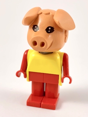 LEGO Fabuland Figure Pig 5 minifigure