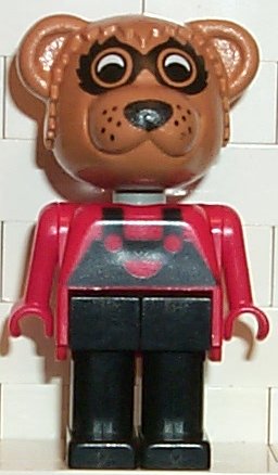 LEGO Fabuland Figure Raccoon 2 minifigure