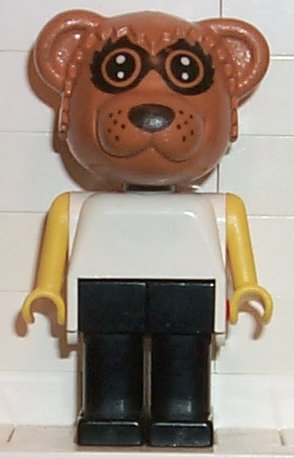 LEGO Fabuland Figure Raccoon 4 minifigure