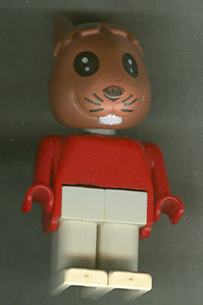 LEGO Fabuland Figure Bunny 2 minifigure