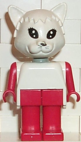 LEGO Fabuland Figure Cat 3 minifigure