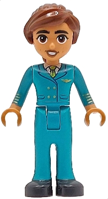LEGO Friends Yvette - Pilot minifigure