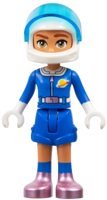LEGO Friends Nova - Blue Astronaut Costume, White Helmet minifigure