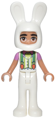 LEGO Friends Leo - Bunny / Rabbit Costume minifigure