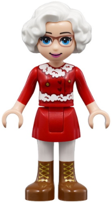 LEGO Friends Mrs. Claus minifigure