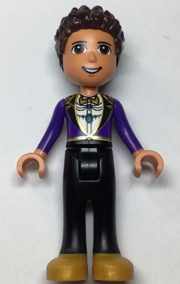 LEGO Friends River, Dark Purple Jacket minifigure
