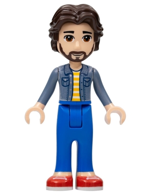 LEGO Friends Prof. Adrian minifigure