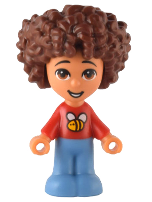 LEGO Friends Santiago - Red Sweater with Bee minifigure