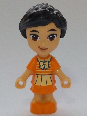 LEGO Friends Victoria - Micro Doll, Orange Dress minifigure