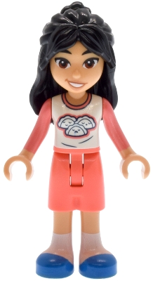 LEGO Friends Liann - Coral Pajamas minifigure