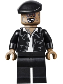 LEGO Zombie Driver, Black Jacket minifigure