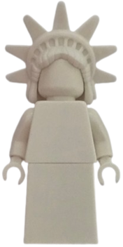 LEGO Lady Liberty (Monochrome) minifigure gen197