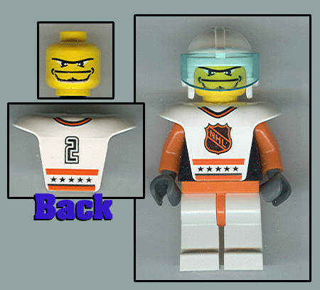 LEGO Hockey Player B minifigure