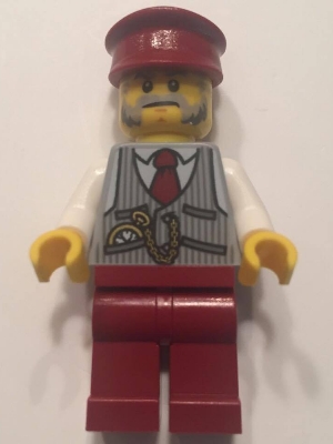 LEGO Winter Holiday Train Ticket Collector minifigure
