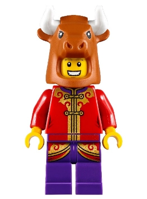 LEGO Year of the Ox Guy minifigure